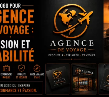 Logo pour agence de voyage 360x320