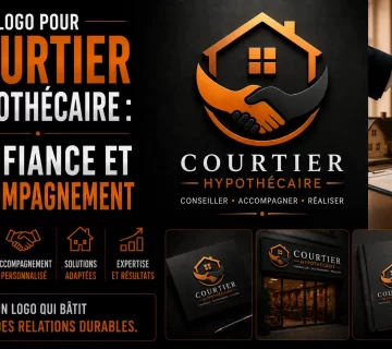 Logo pour courtier hypothecaire 360x320