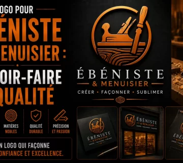 Logo pour ebeniste et menuisier 360x320