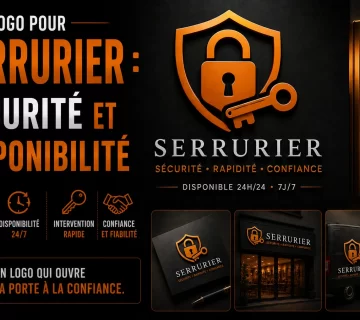 Logo pour serrurier 360x320