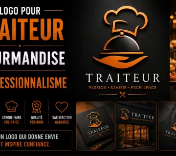 Logo pour traiteur 360x320