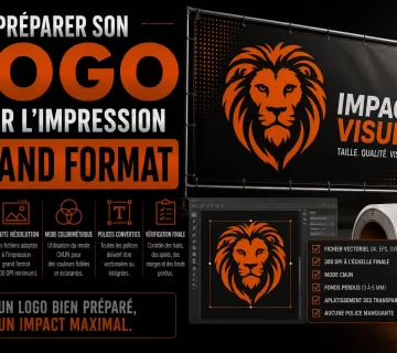 Preparer son logo pour limpression grand format 360x320