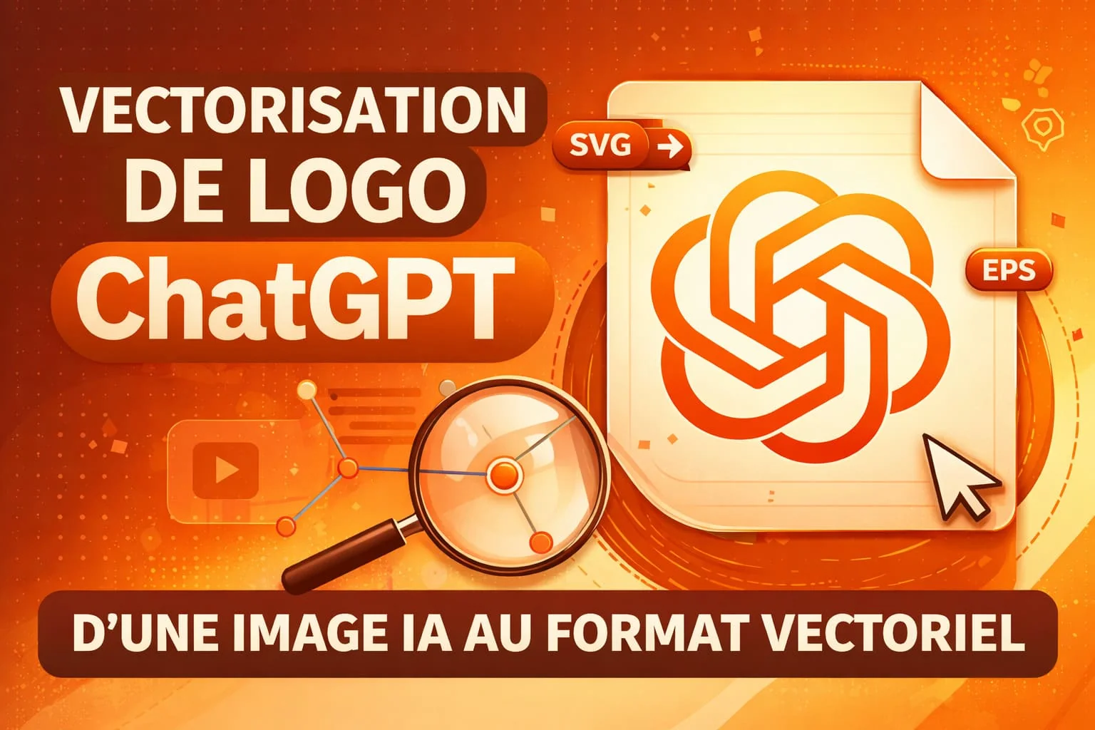 Illustration : Vectorisation de logo ChatGPT