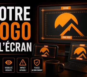 Votre logo a lecran le coin ou vous le placez est justement celui quon rogne 360x320