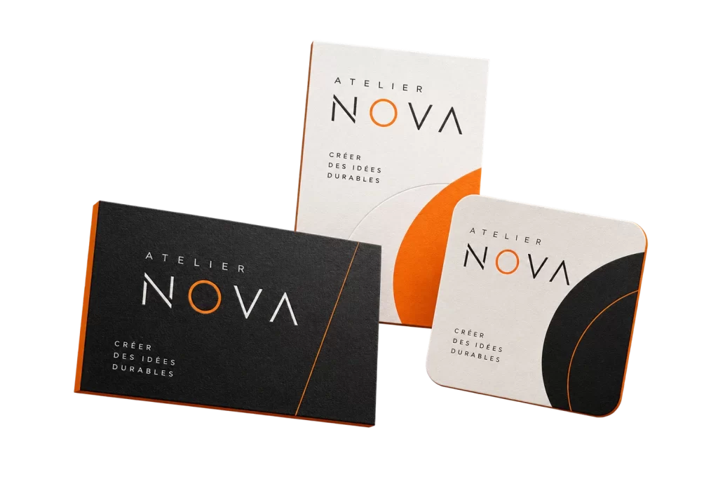 The right business card format for your image.